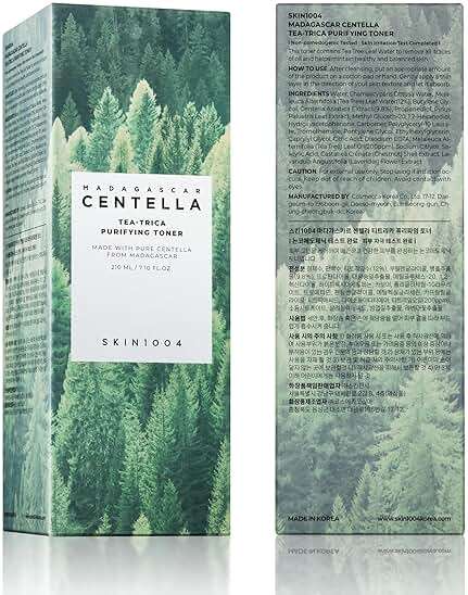 SKIN1004 Tea-Trica Purifying Toner, Korean Toner with Tea Tree & BHA, Centella Toner for Oil Balance & Hydration, Lightweight Astringent for Soothing & Refreshing, Korean Skin Care, 7.10 fl.oz / 210ml - Image 9