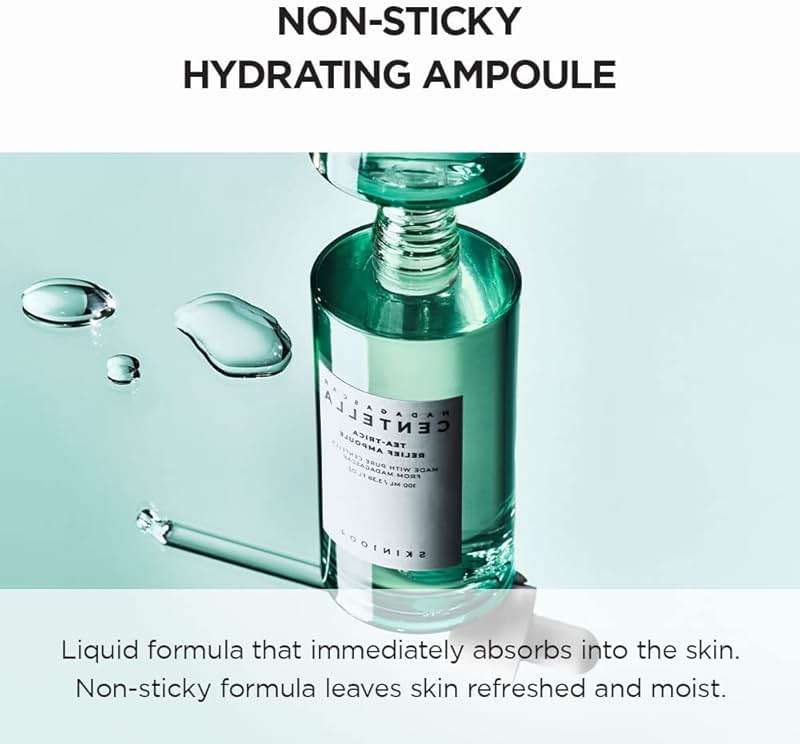 SKIN1004 Tea-Trica Relief Ampoule 3.38 fl. oz, 100ml, Soothing Hydration for Sensitive Skin - Image 3