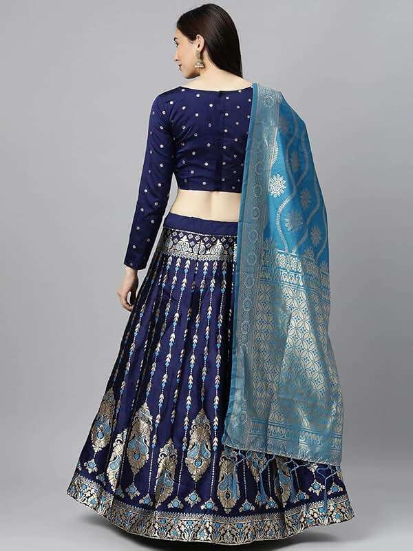 Indian ethnic wear lehenga choli for womens fully stitched Wedding Party Wear Indian Style Dress - Image 3