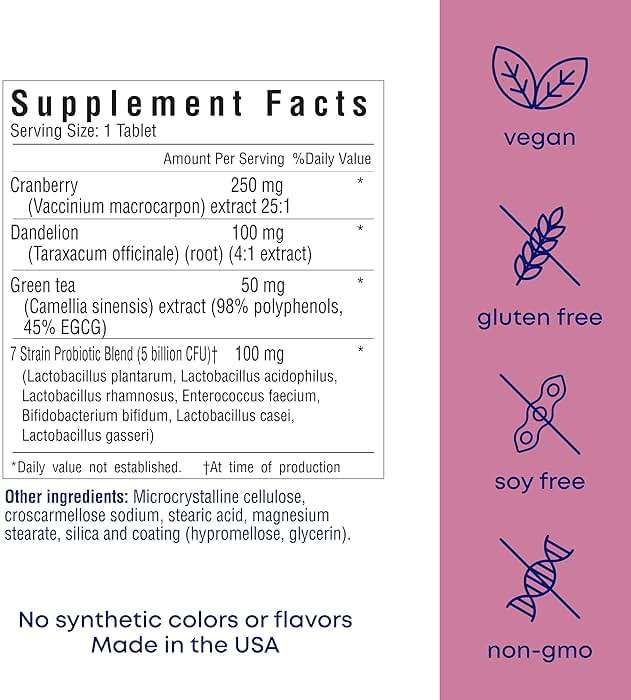 her own UTI, Helps Restore pH Balance, Supports Vaginal Flora and Balance, Promotes Urinary Health, 7 Strain Probiotic Blend, Shelf Stable, Gluten and Soy Free, Vegan, 30 Capsules, 30 Servings - Image 2