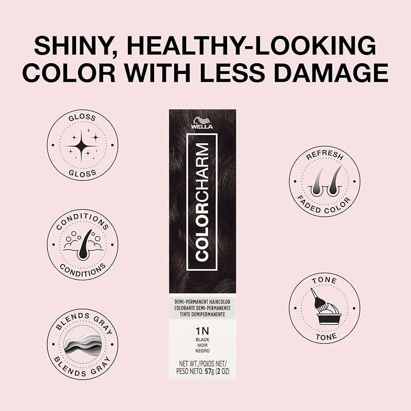 COLORCHARM Demi Permanent Hair Color - Gloss, Refresh & Tone - 2 Fl Oz - Image 4