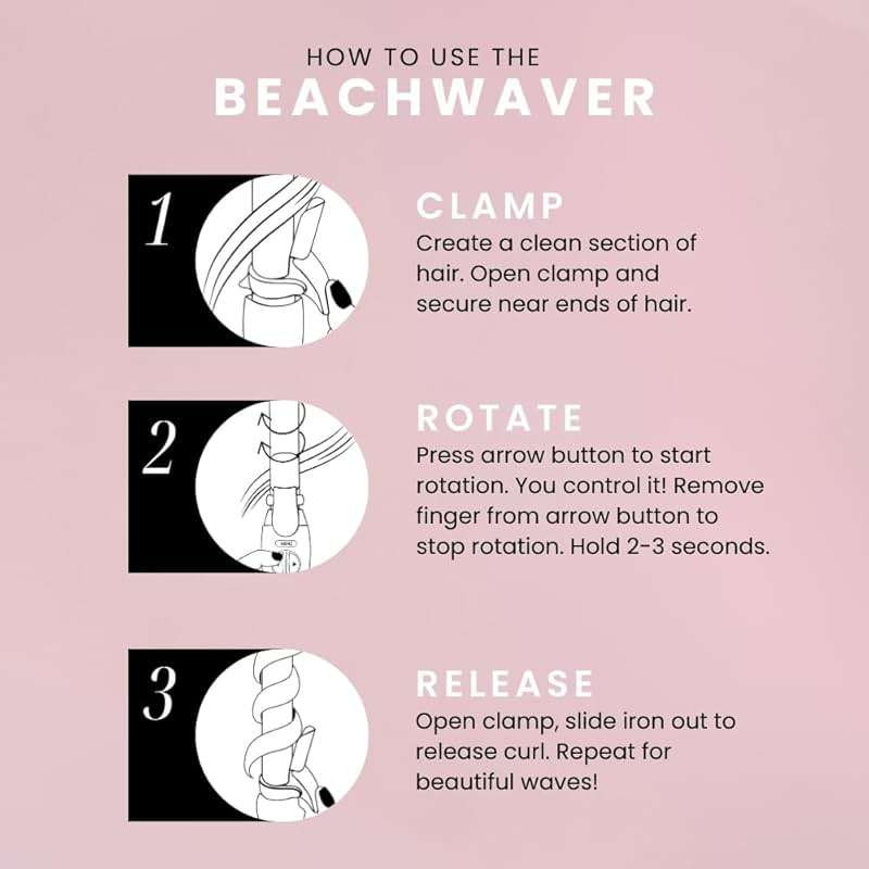 The Beachwaver Co. Beachwaver S1.25 Rotating Curling Iron - Image 2