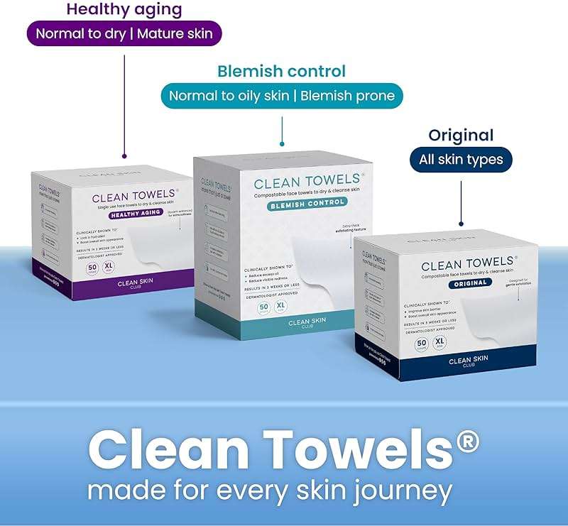 Clean Skin Club Clean² Pads 2.0 [NEW & Improved Edges] Guaranteed Not to Shed & Tear Face Pads, Unique Triple Layers, Textured & Ultra Soft Side, Organic Disposable Cotton, Pair with Makeup Remover - Image 9
