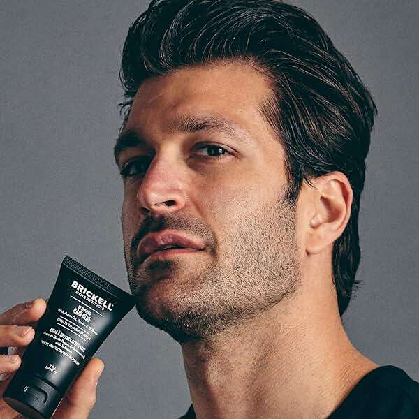 Brickell Men's Hair Styling Sculpting Hair Glue For Men, All Day Lasting Hold for Sculpting and Shaping Hair, With Argan Oil, Vitamin E, and Aloe, 2 Ounce, Scented - Image 9