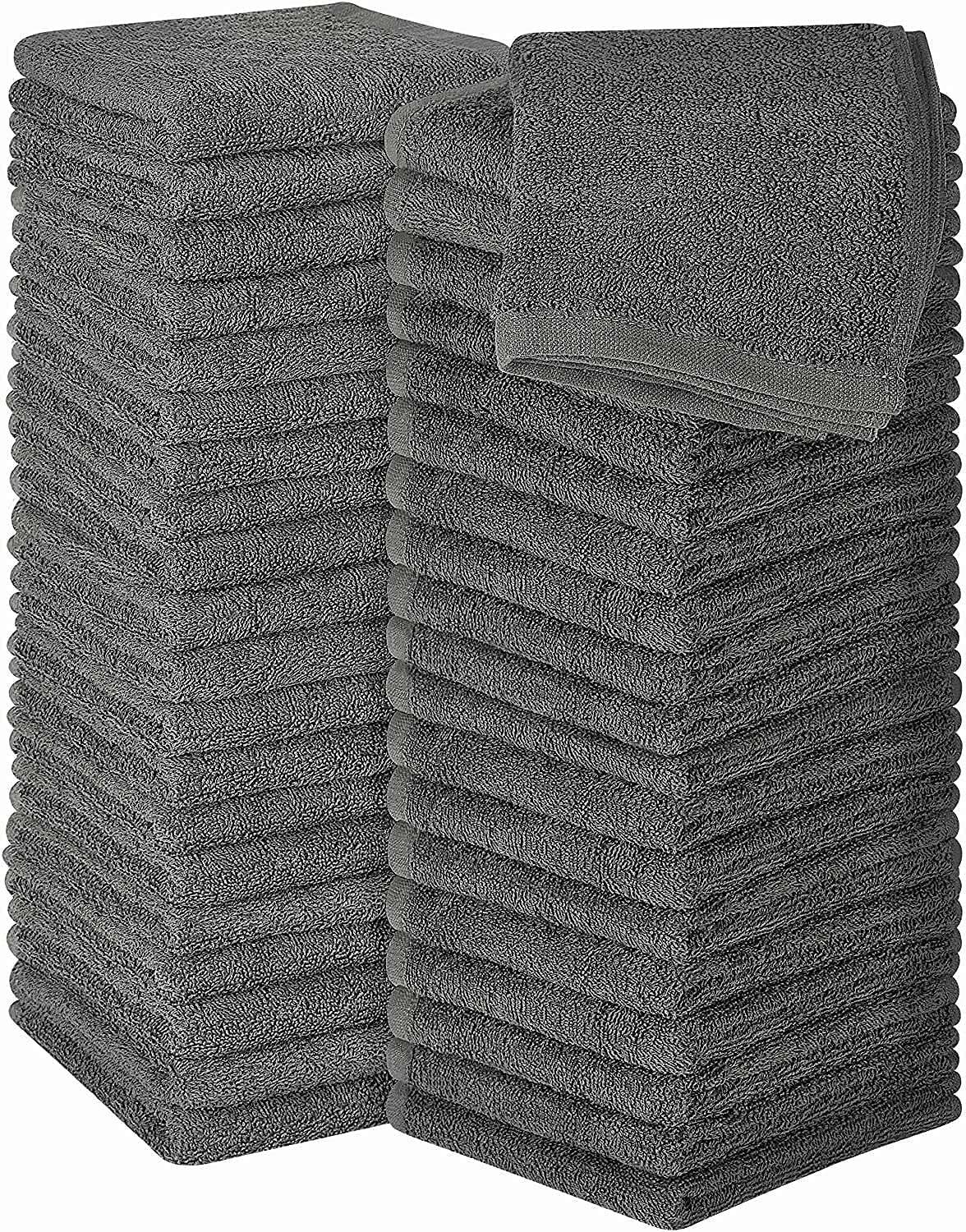 Simpli-Magic Cotton Washcloths, Pack of 48, 12” x 12” - Image 1