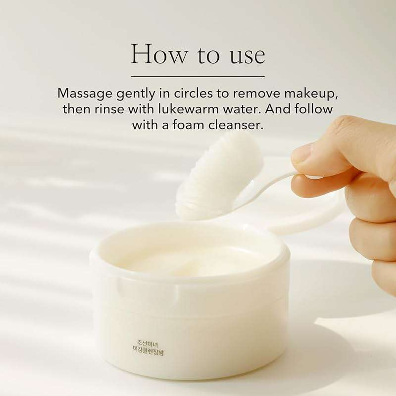 Beauty of Joseon Radiance Cleansing Balm Makeup, Sunscreen, Pore Cleanser for Sensitive Acne Skin. Korean Skincare for Men and Women 100ml, 3.38 fl.oz - Image 5