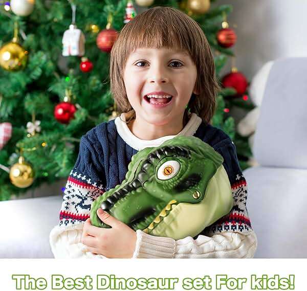 RISUNTOY Dinosaur Toys for Kids 3-5,45PCS Realistic Jurassic Dinosaurs Figures with Eggs&Trees&Fence Playset to Create a Dino World,Educational Figures, Great Gift for Toddler Boys & Girls - Image 8