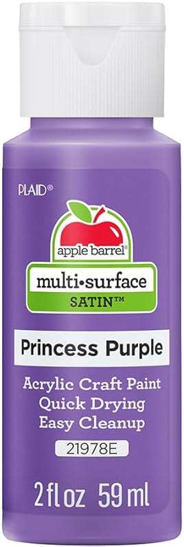 Apple Barrel Acrylic Paint, Princess Purple (Pack of 3) 2 oz, 21978EA- (Pack of 3) - Image 4