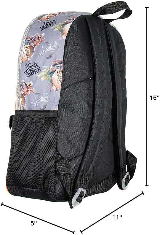 Bioworld The Mandalorian Grogu Baby Yoda This Is The Way 5 Piece 16" Backpack Lunch Bag Mega Set - Image 8
