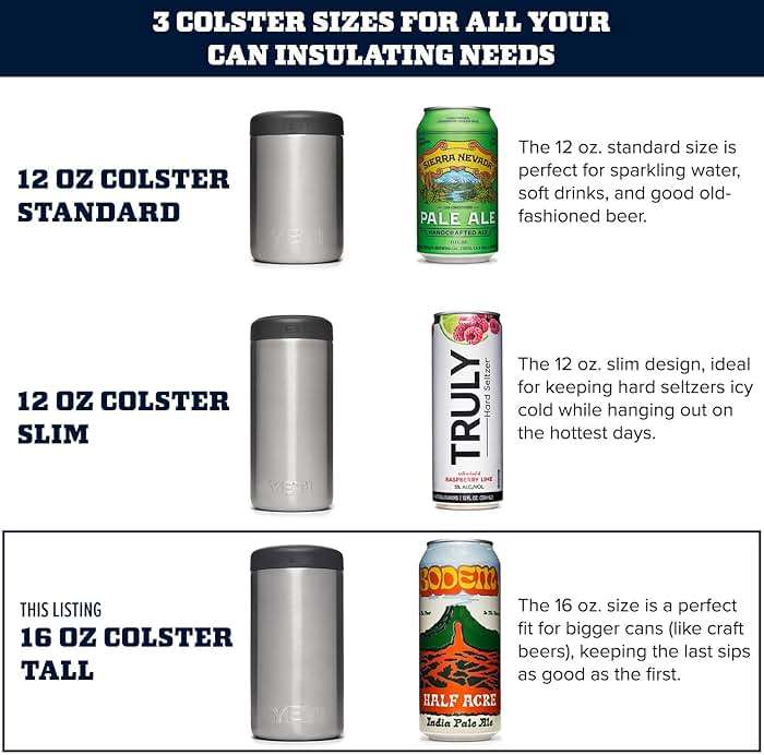 YETI Rambler 16 oz. Colster Tall Can Insulator for Tallboys & 16 oz. Cans, Nordic Purple - Image 2