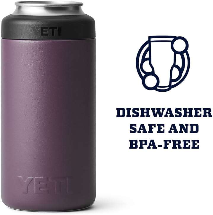 YETI Rambler 16 oz. Colster Tall Can Insulator for Tallboys & 16 oz. Cans, Nordic Purple - Image 5
