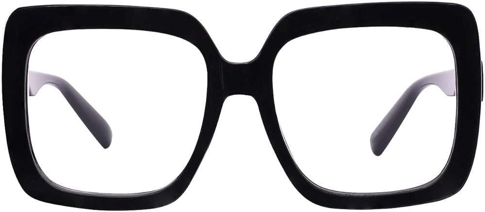 OCCI CHIARI Large Frame Reading Glasses Women Trendy Square Oversized Readers 1.0 1.5 2.0 2.5 3.0 3.5 1.25 1.75 2.25 2.75 4.0 - Image 1