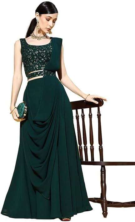 Nimbark Indian Lehenga Choli Dupatta set for Women Partywear Dress Designer Salwar Kameez Suit Ready to Wear - Image 1