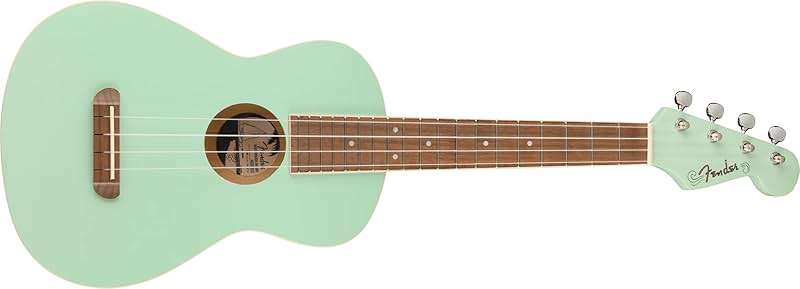 Fender Avalon Tenor Ukulele, Surf Green - Image 1