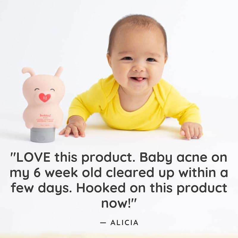 Bubbsi Baby Shampoo and Body Wash - Organic Coconut Oil and Shea Toddler Bath Soap w/Natural Scent, Gentle Sulfate-Free Kids Body Wash Won't Irritate Eyes (Refillable bottle, 8oz) - Image 7