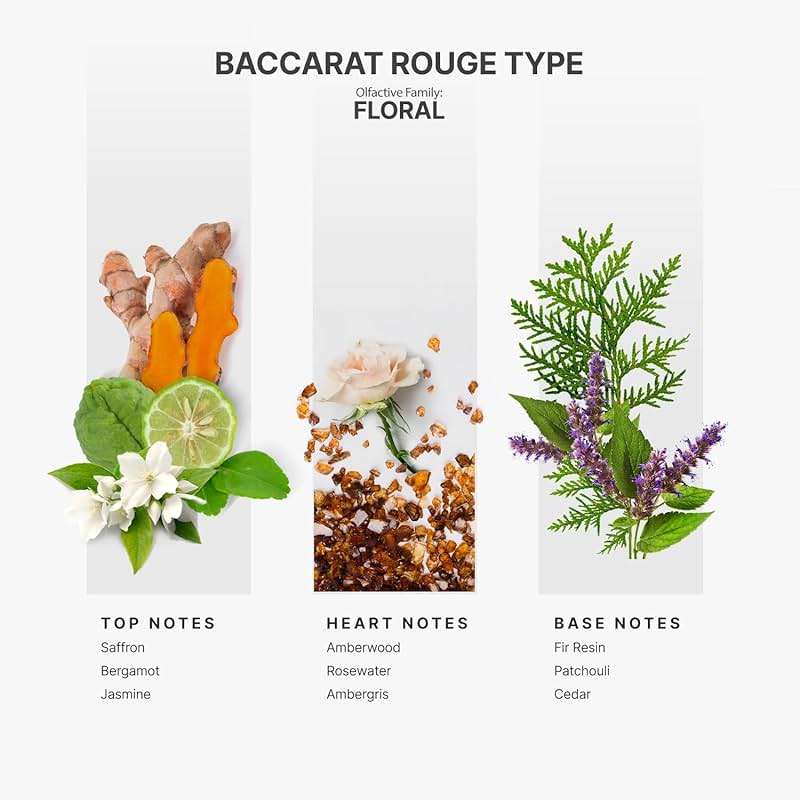 AromaPlan Hotel Scents Inspired by Baccarat Rouge 5 Fl Oz (148ml), Home Luxury Aroma & Hotel Fragrance Diffuser Oil for Aromatherapy- USA Made, Bigger Bottle, Bolder Aroma & Longer Lasting - Image 2