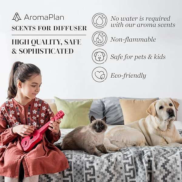 AromaPlan Hotel Scents Inspired by Baccarat Rouge 5 Fl Oz (148ml), Home Luxury Aroma & Hotel Fragrance Diffuser Oil for Aromatherapy- USA Made, Bigger Bottle, Bolder Aroma & Longer Lasting - Image 3