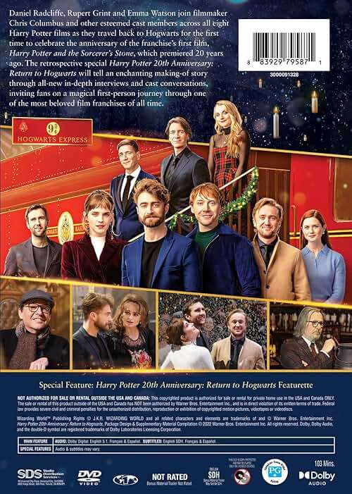 Harry Potter 20th Anniversary: Return to Hogwarts (DVD) - Image 3