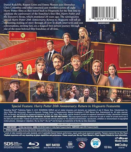 Harry Potter 20th Anniversary: Return to Hogwarts (BD) [Blu-ray] - Image 3