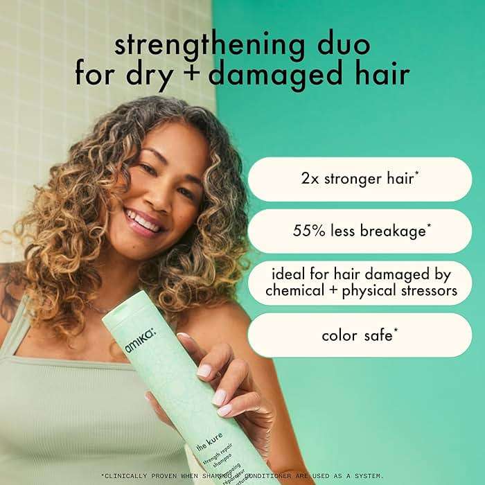 amika the kure strength repair shampoo - Image 2
