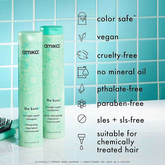 amika the kure strength repair shampoo - Image 10