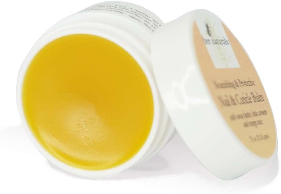 Bee Naturals Nail & Cuticle Balm - Cocoa Butter & Beta Carotene Blend for Strong, Smooth Nails - luscious natural tangerine fragance Shea Butter & Beeswax Cruelty-Free Nail Care - Image 3