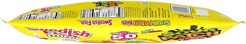SOUR PATCH KIDS and SWEDISH FISH Mini Soft & Chewy Easter Candy Variety Pack, Bulk Candy, 50 Snack Packs - Image 17