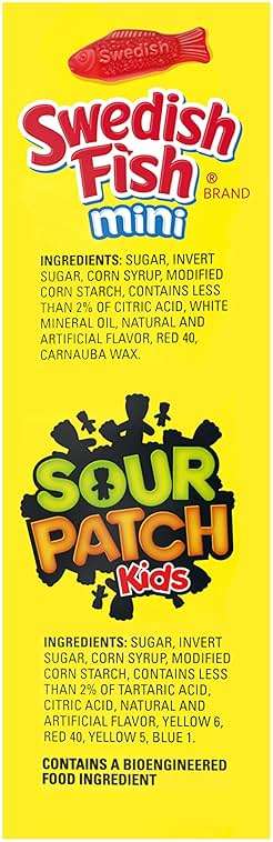 SOUR PATCH KIDS and SWEDISH FISH Mini Soft & Chewy Easter Candy Variety Pack, Bulk Candy, 50 Snack Packs - Image 8