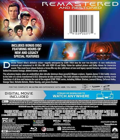 Star Trek I: The Motion Picture - The Director's Edition [4K UHD] - Image 3