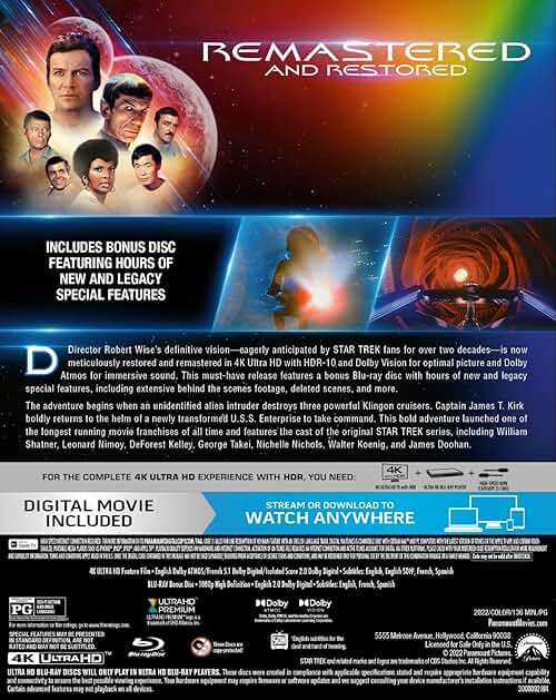 Star Trek I: The Motion Picture - The Director's Edition [4K UHD] - Image 4