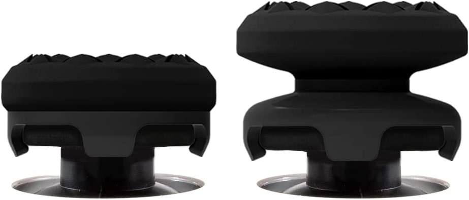 KontrolFreek FPS Freek Galaxy Black for PlayStation 4 (PS4) and PlayStation 5 (PS5) | Performance Thumbsticks | 1 High-Rise, 1 Mid-Rise | Black (Limited Edition) - Image 2