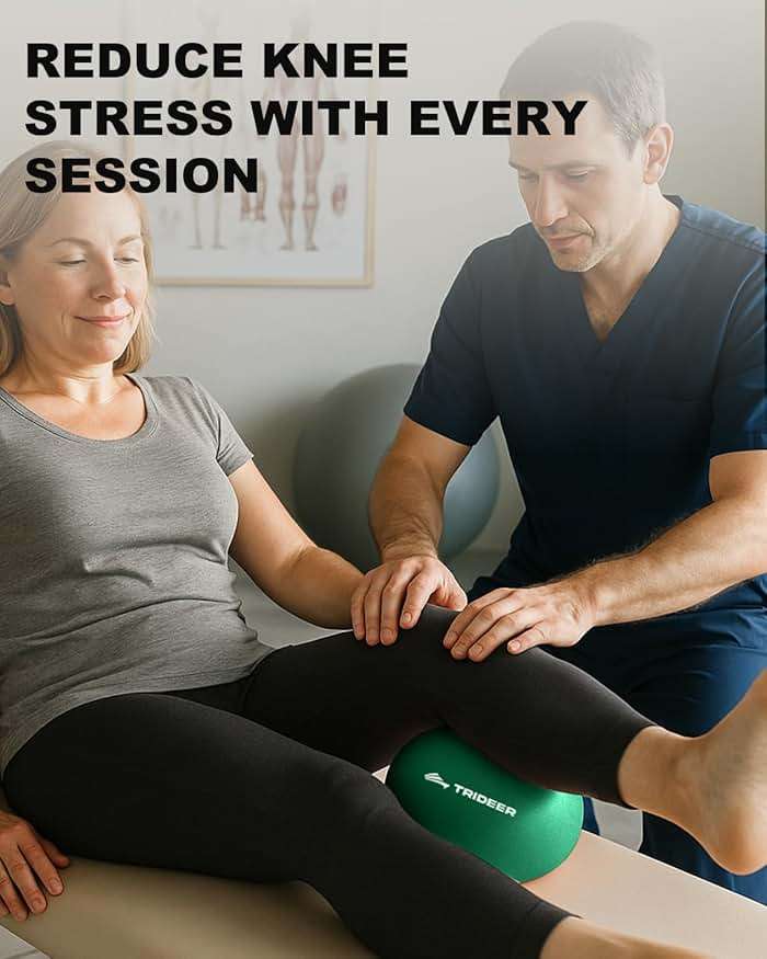 Trideer Exercise Balls Physical Therapy, 9 Inch Pilates Ball Between Knees for Physical Therapy, Mini Exercise Ball - Yoga Ball, Small Workout Balls for Core Strength and Back Support with Guide - Image 4
