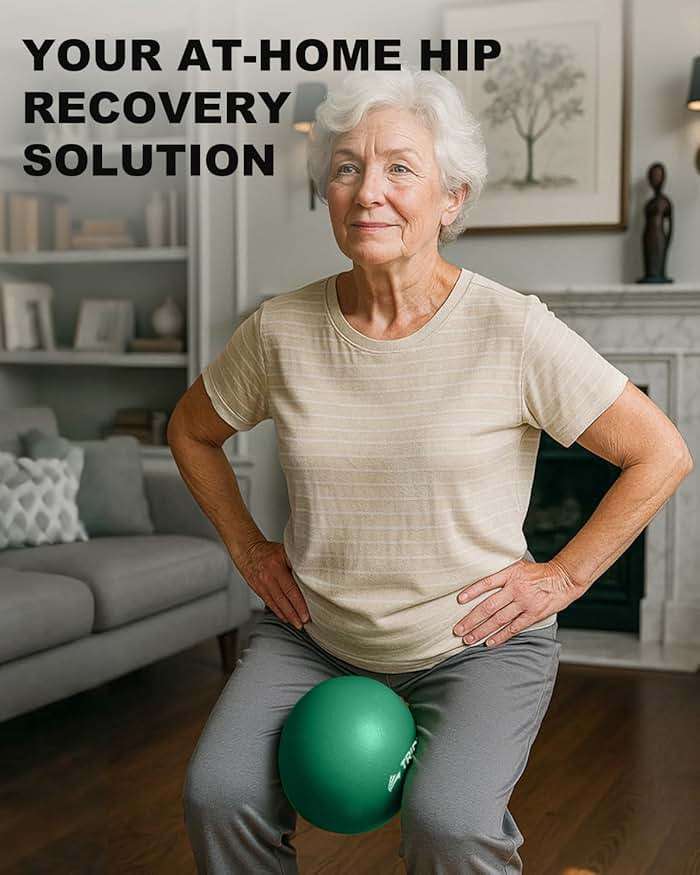 Trideer Exercise Balls Physical Therapy, 9 Inch Pilates Ball Between Knees for Physical Therapy, Mini Exercise Ball - Yoga Ball, Small Workout Balls for Core Strength and Back Support with Guide - Image 5