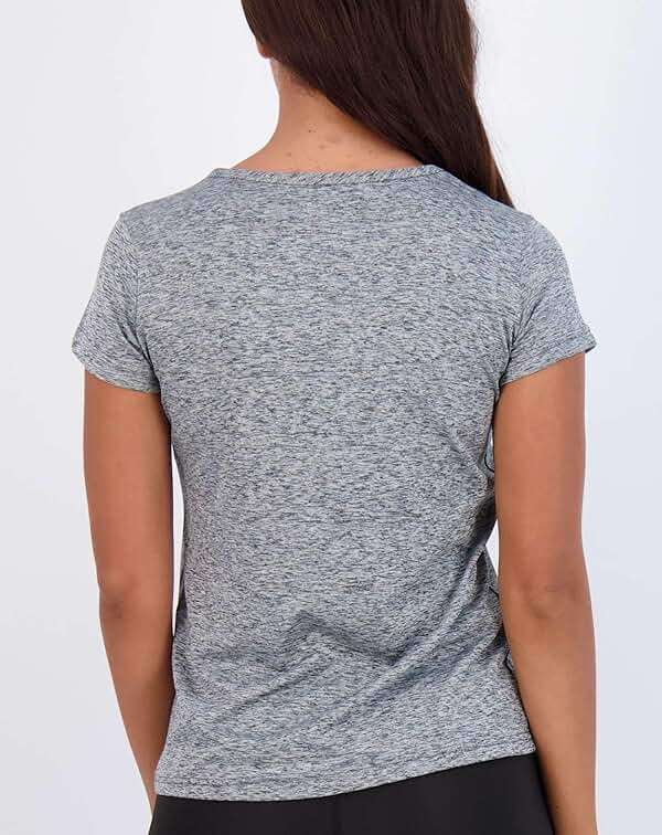 Real Essentials 5 Pack: Women's Dry-Fit Short Sleeve V Neck T Shirt Workout Fitness Yoga Top Tee (Available in Plus Size) - Image 4