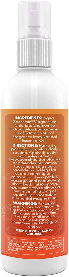 VAL Kids Magnesium Oil Spray – Natural Bedtime Calm & Mood Support | Zechstein Magnesium, Chamomile & Aloe | No Itch | Fast-Absorbing | Made in USA | 4oz - Image 9