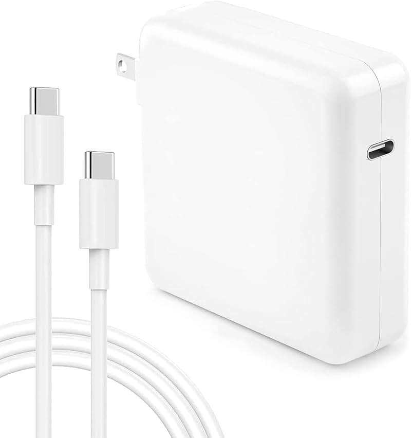 Mac Book Charger - 96W USB C Laptop Fast Charger for MacBook pro & MacBook Air 13, 14, 15, 16 inch, iPad Pro, Samsung, Dell, Tablet, Computer, Usbc Charge Block Include Type C Cable - Image 1