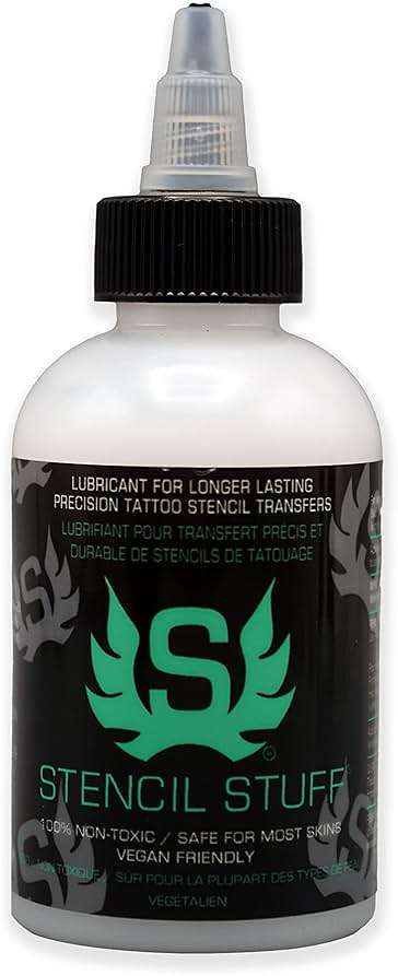 Stencil Stuff Tattoo Stencil Transfer Gel – 4oz Tattoo Stencil Transfer Solution – Vegan-Friendly Stencil Gel – Fast-Drying and Long-Lasting – Clean and Easy Application - Image 3
