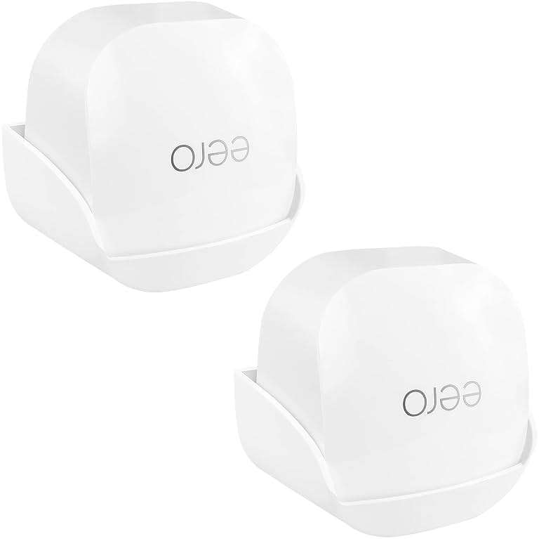 Screwless Wall Mount for Eero 6+ Tri-Band Mesh Wi-Fi Holder, No Tools Required, Easy to Install, No Drilling, Strong VHB Adhesive Mount (1) - Image 1