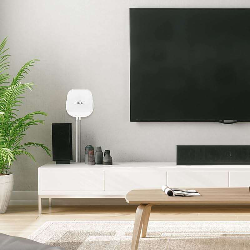 Screwless Wall Mount for Eero 6+ Tri-Band Mesh Wi-Fi Holder, No Tools Required, Easy to Install, No Drilling, Strong VHB Adhesive Mount (1) - Image 2