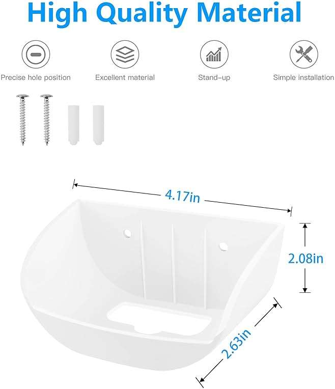 Screwless Wall Mount for Eero 6+ Tri-Band Mesh Wi-Fi Holder, No Tools Required, Easy to Install, No Drilling, Strong VHB Adhesive Mount (1) - Image 6