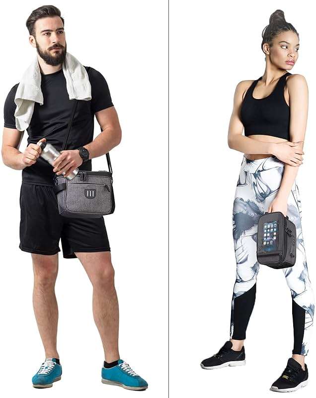 JXLHZLF Bike Handlebar Bag,Large Bicycle Front Storage Pouch Bag,6.5 inch Transparent Pouch with Shoulder Strap - Image 7