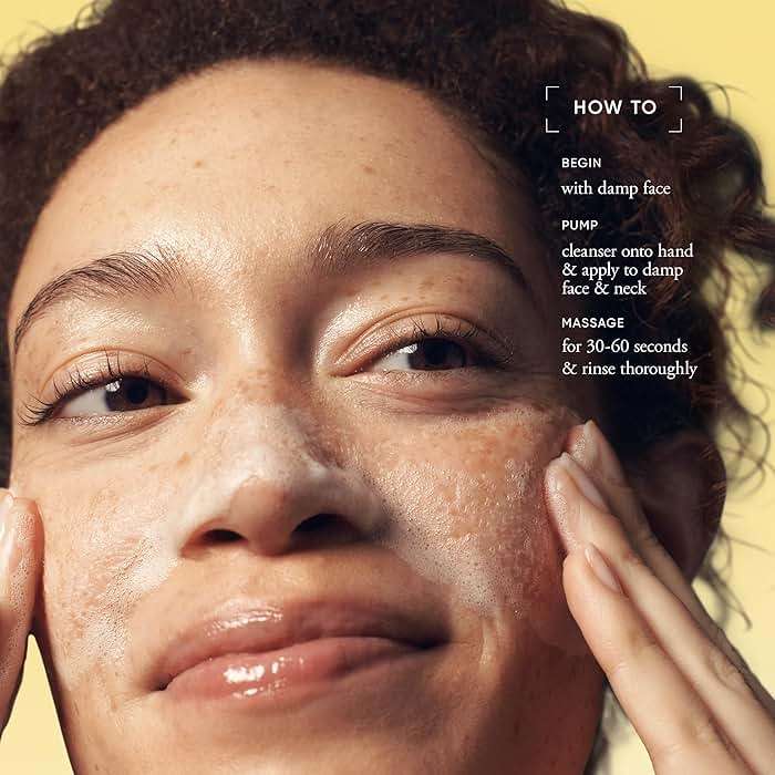 philosophy purity made simple pore purifying foaming facial cleanser - with papaya enzyme & glycolic acid - face wash removes dirt and impurities from pores - 5 fl oz - Image 3
