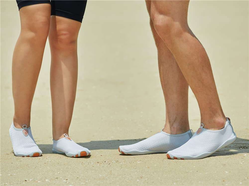Vsufim Quick-Dry Water Sports Barefoot Shoes Aqua Socks for Swim Beach Pool Surf Yoga for Women Men - Image 2