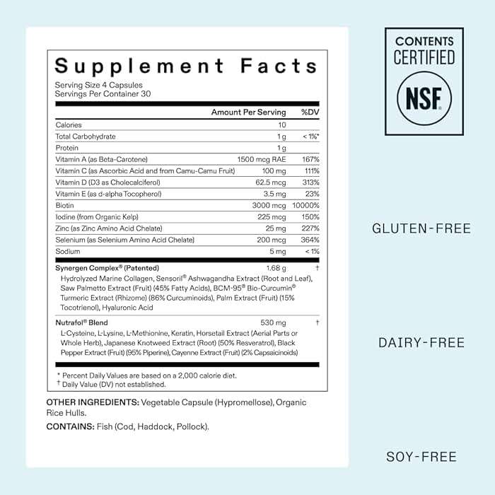 Nutrafol Women's Hair Growth Supplements, for Women Ages 18-44, Clinically Proven Hair Supplement for Visibly Thicker and Stronger Hair, Dermatologist Recommended - 1 Month Supply, 1 Refill Pouch - Image 6
