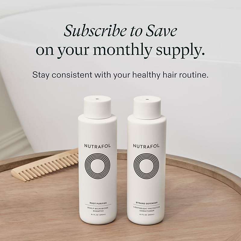 Nutrafol Conditioner, Physician-formulated for Thinning Hair, Moisturizing, Strengthening and Color Safe, Lightweight Protection - Image 7