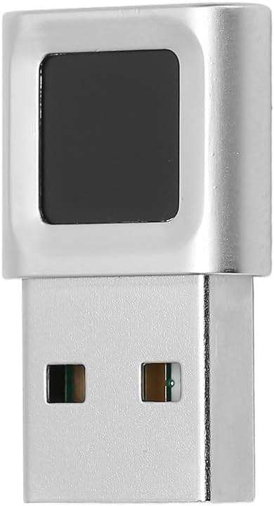 USB Fingerprint Reader Mini Fingerprint Scanner PC Dongle Windows Hello Fingerprint Reader for PC Laptop 360 Degree Touch Speedy Matching Biometric Portable USB Fingerprint Logger for Windows 10/11 - Image 8