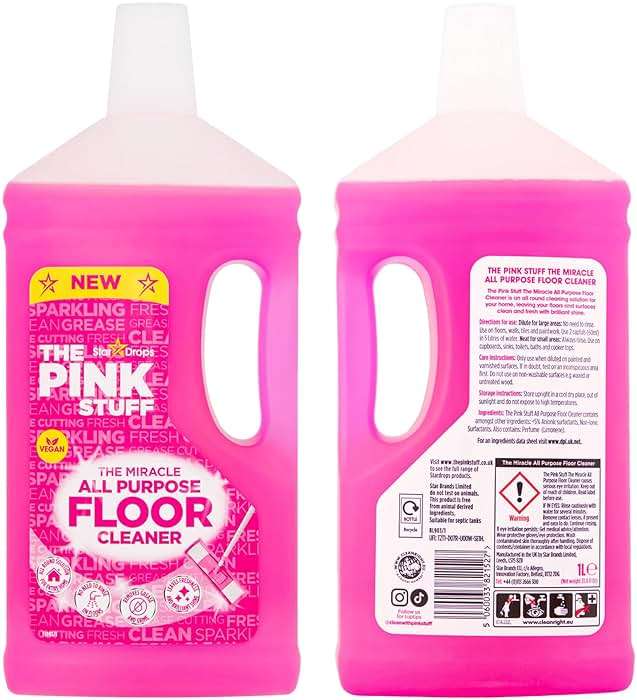 Stardrops - The Pink Stuff - The Miracle All Purpose Floor Cleaner 33.8fl oz - Image 2