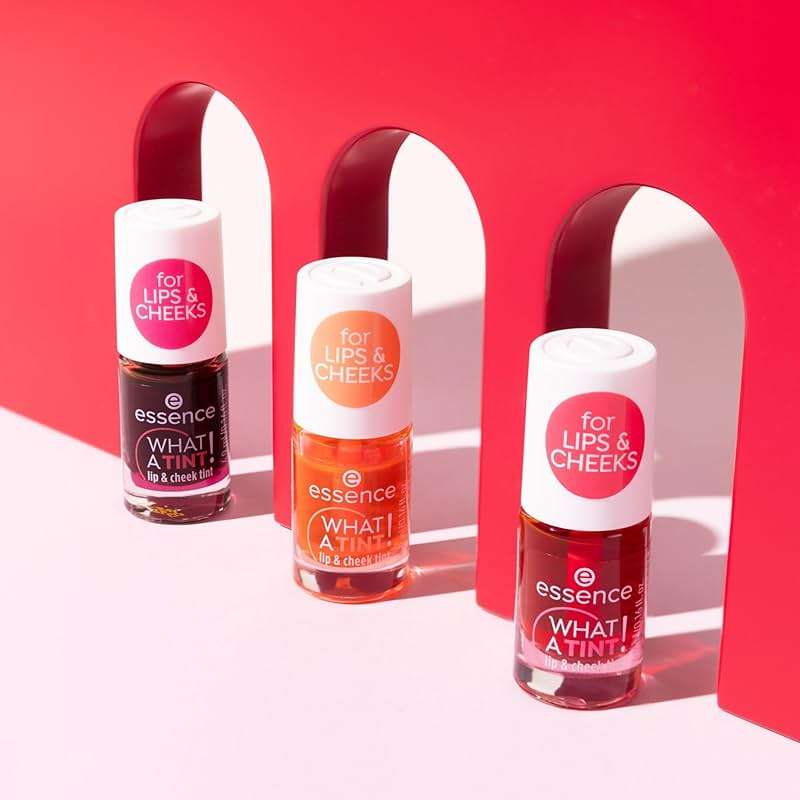 essence | What a Tint! Lip & Cheek Tint | Long-Lasting Liquid Blush & Lip Stain | Non-Sticky & Kiss-Proof | Vegan & Cruelty Free (01 | Kiss from a Rose) - Image 9