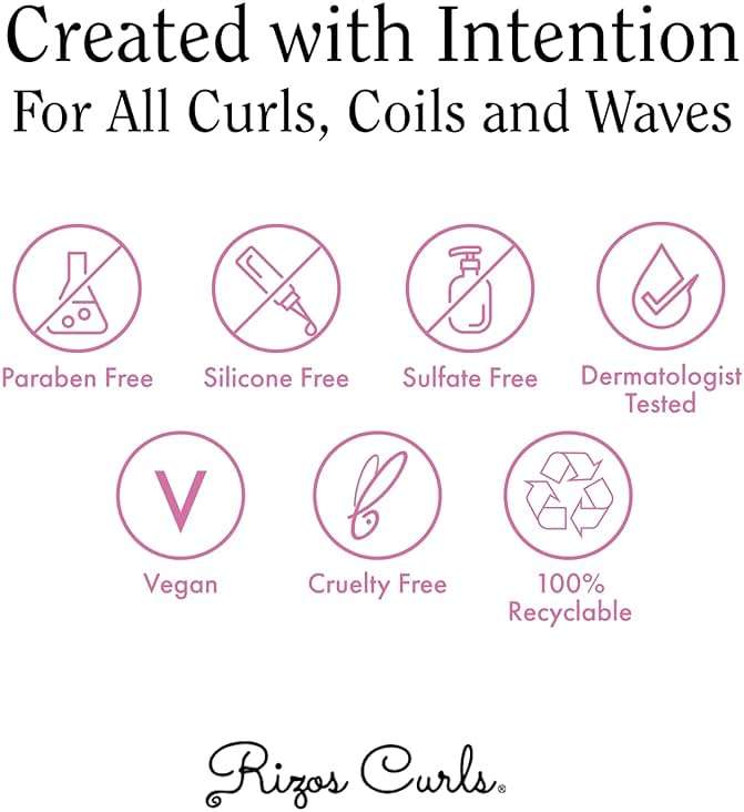 Rizos Curls Alcohol-Free Curl Hair Spray – Flexible Hold, Volume & Frizz Control – Adds Shine & Bounce for All Hair Types Wavy, Curly, Coily 1a–4c – Sulfate, Paraben & Alcohol-Free - Image 6