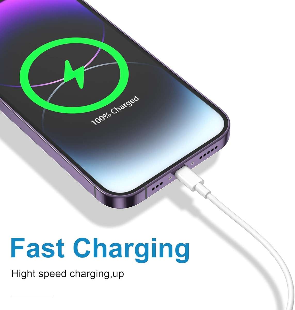 USB C to USB C Charging Cable for Apple iPhone 17/16/15 Charger Fast 6ft Long USBC to USB-C Power Cord for iPhone 17/16 Pro/Pro Max/Air, MacBook Air 13 inch/IPad Pro/Air/10th/4/5 Type C 2Pack 6 ft 60W - Image 2